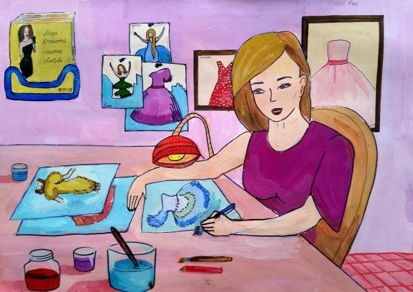 Рисунок на тему моя будущая профессия