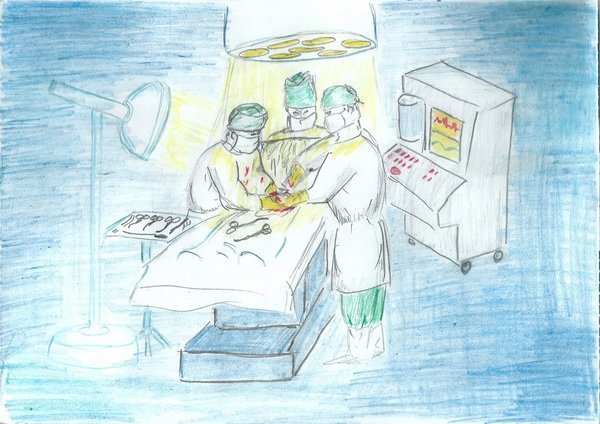 Рисование на тему продавец