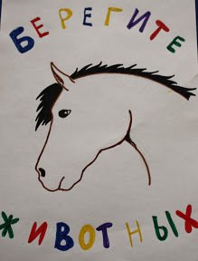 Плакат берегите животных 3 класс