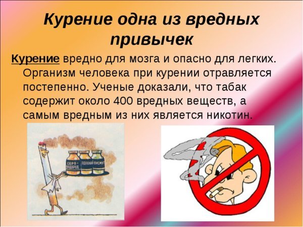 Коллаж на тему вреда курения