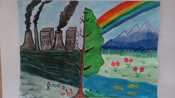 Рисунок на тему сохраним природу 3 класс