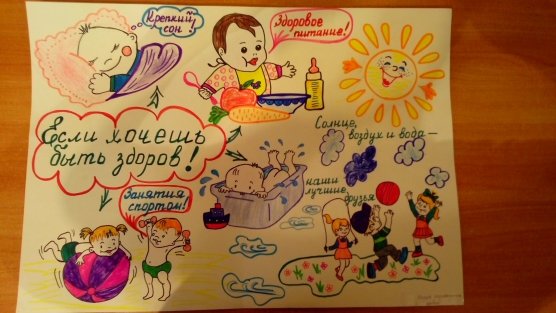 Плакат на спортивную тему