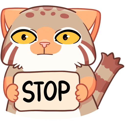 Манул ур Стикеры