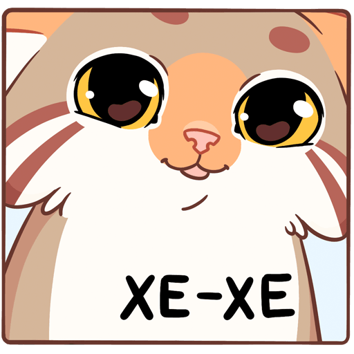 Стикеры набор Манул ур