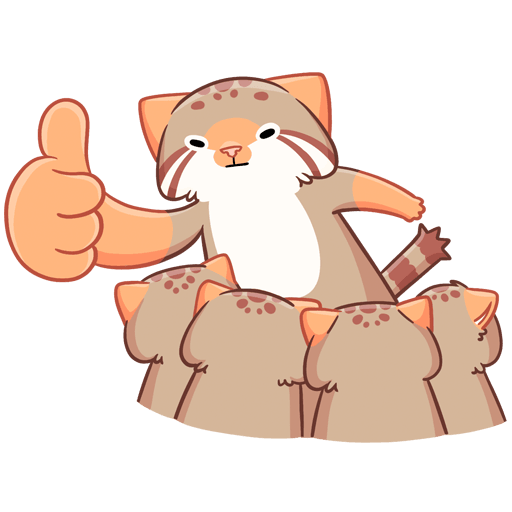 Манул Стикеры телеграмм