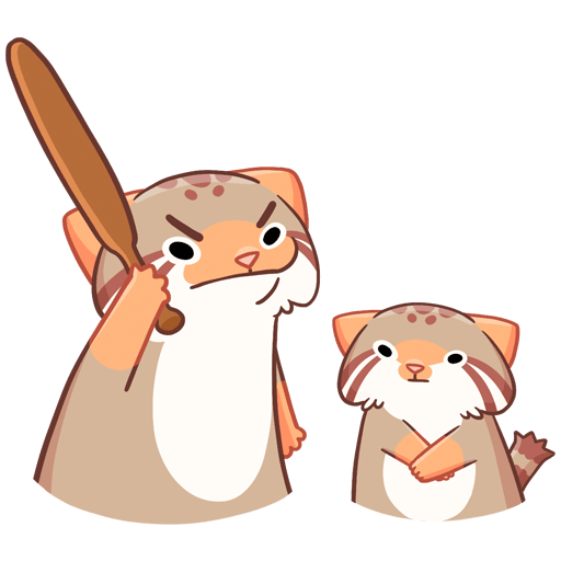 Кот Манул телеграмм