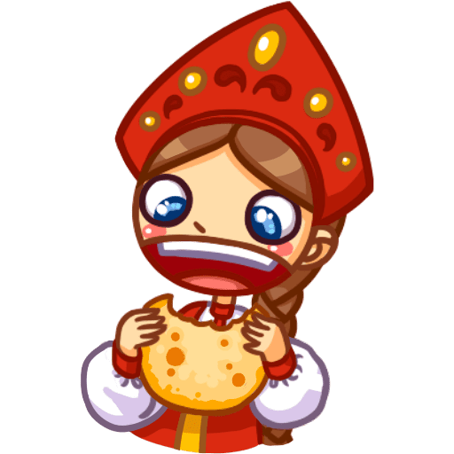 Стикер блины