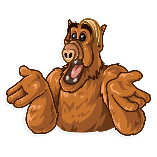 Стикеры Альф