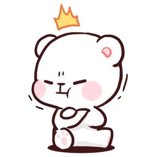 Milk Mocha Bear Стикеры