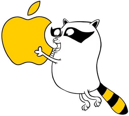 Логотип енот Билайн