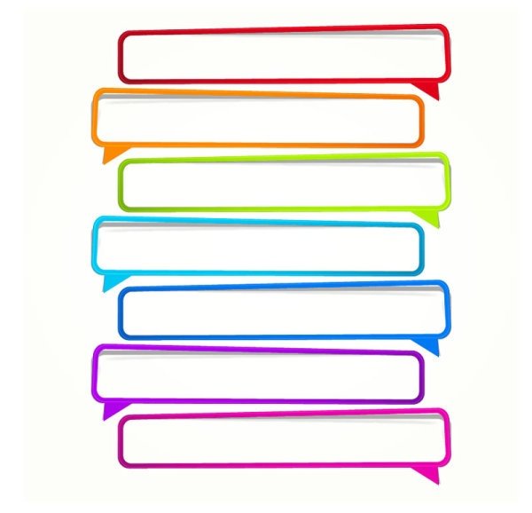 Стикер для текста