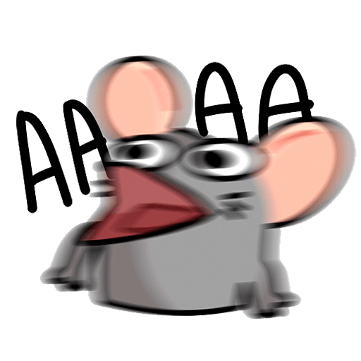 Крис мышь Стикеры телеграмм