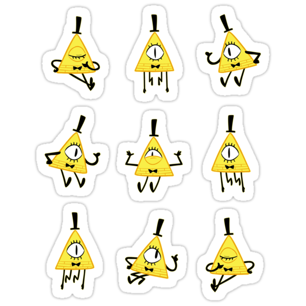 Наклейки Билл Сайфер