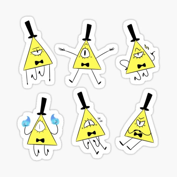 Наклейки Билл Сайфер