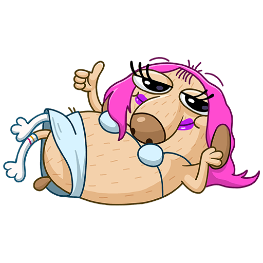 Леди Дигги Стикеры