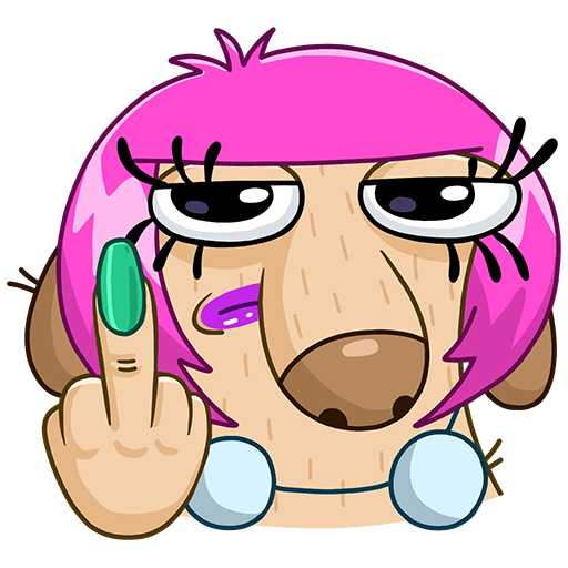 Леди Дигги Стикеры