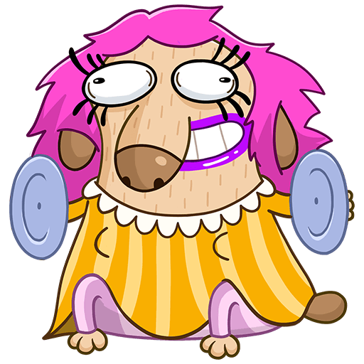 Леди Дигги Стикеры