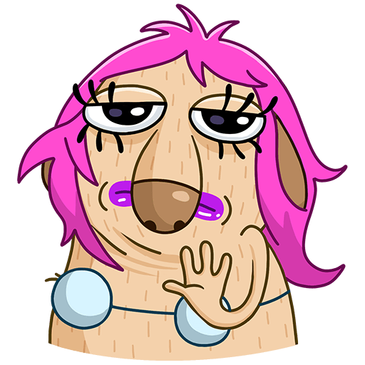 Леди Дигги Стикеры