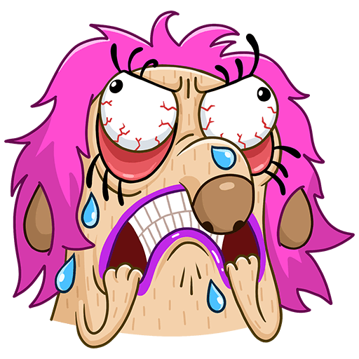 Стикеры телеграм Дигги леди