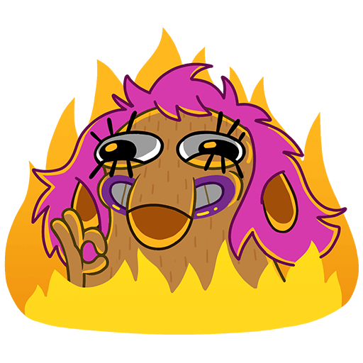 Стикеры мадам ВК