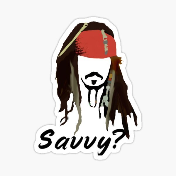 Стикерпак Джек Воробей