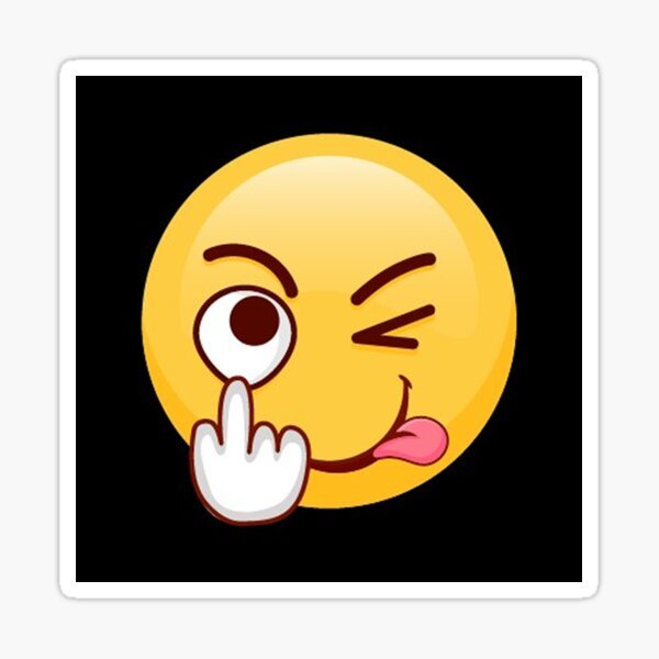 Рожица с языком