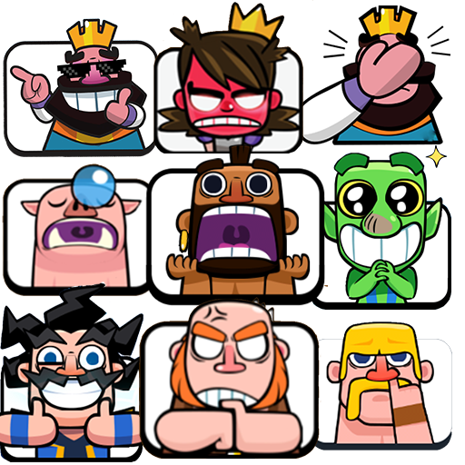 Clash Royale эмодзи
