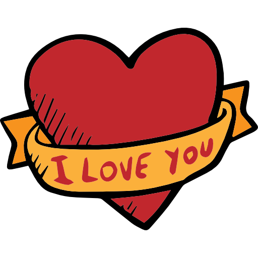 Стикер Лове