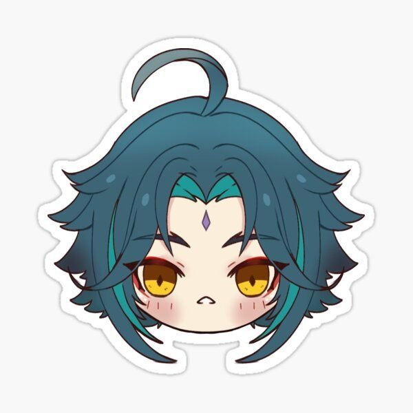 Стикеры Геншин Импакт Сяо