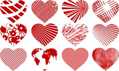 Наклейки любовь