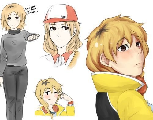 Хидэ и мари стикеры (45 фото)