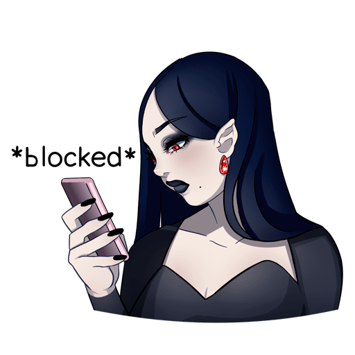 Набор стикеров Агата