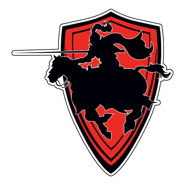 Герб черный рыцарь