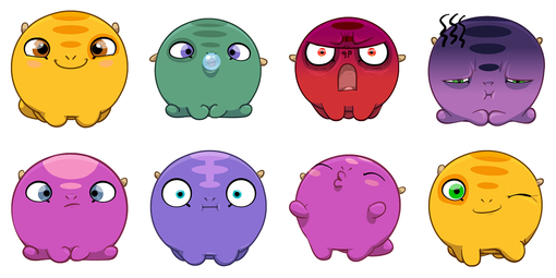 Hatch Стикеры игрушки