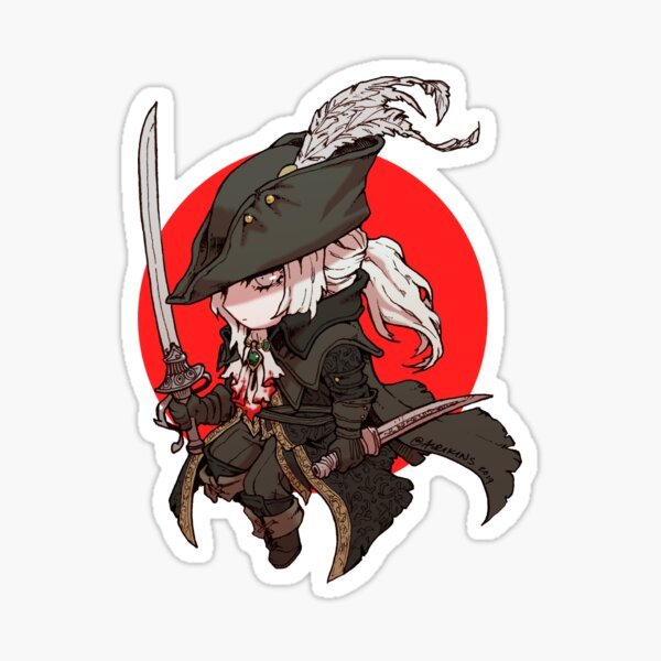 Мария бладборн Sticker