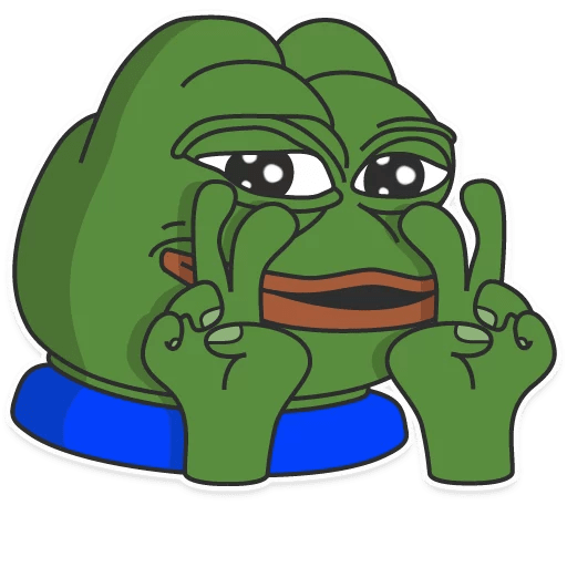 Лягушонок Пепе Стикеры