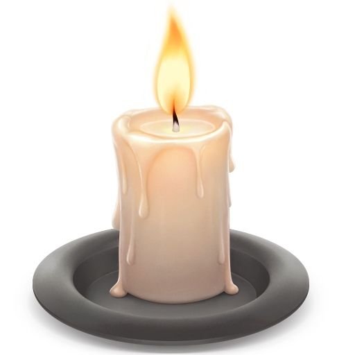 Смайлик свеча