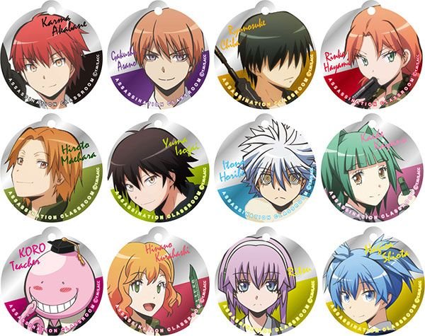 Все персонажи класс убийц с именами