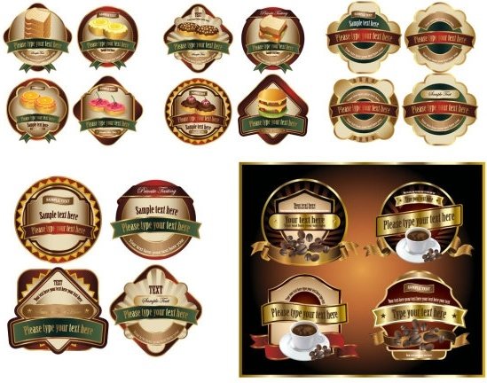 Круглая этикетка на бутылку