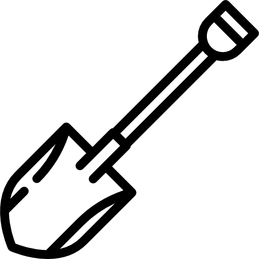 Лопата значок