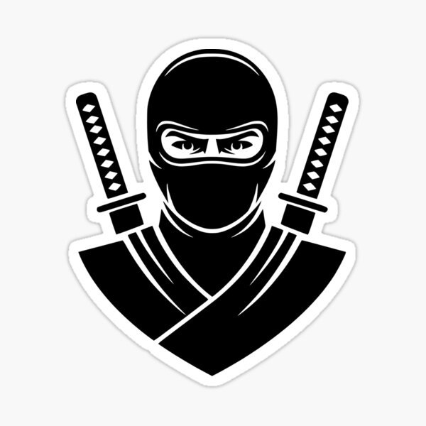 Ниндзя вектор логотип