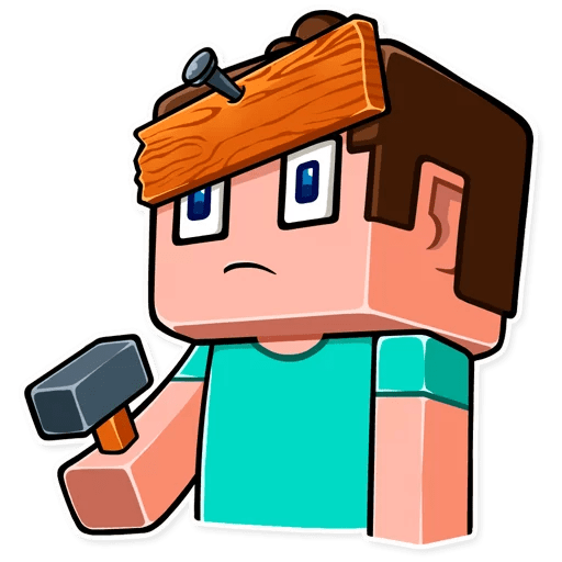 Стикеры майнкрафт