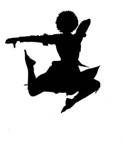 Танцор силуэт Кавказ