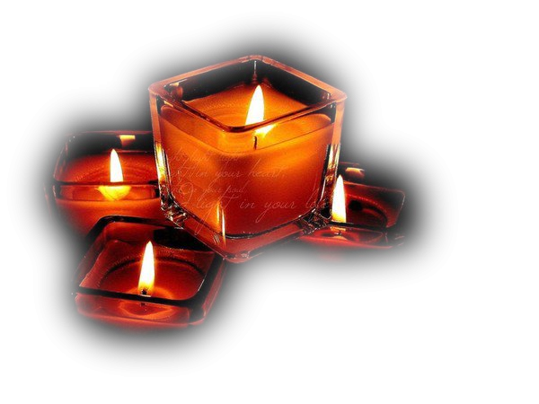 Вечер на прозрачном фоне