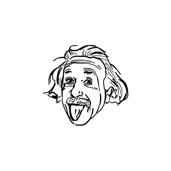 Эйнштейн наклейка