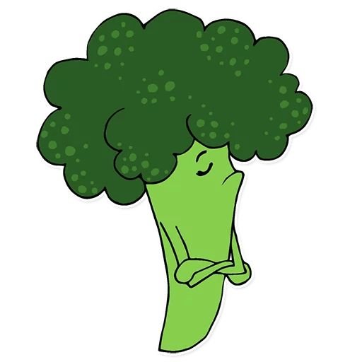 Смайлик брокколи