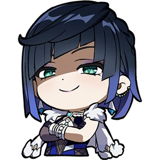 Елань Стикеры Геншин