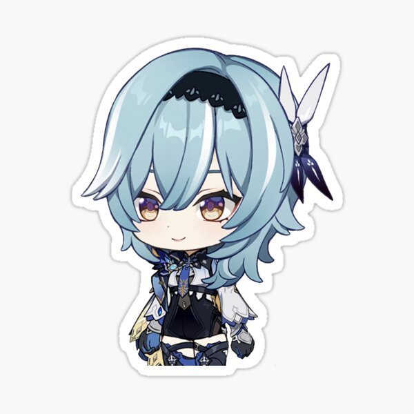 Стикеры Геншин Импакт Чиби