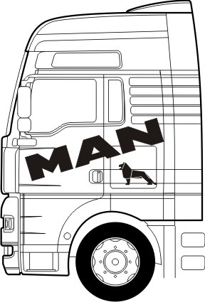 Значок автомобиля ман