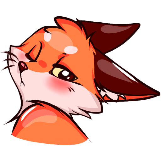 Стикеры Лисенок Паппи